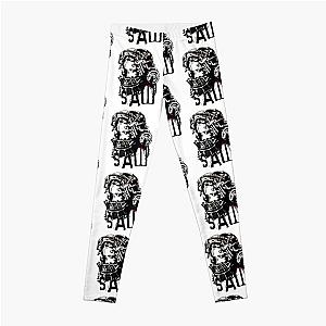 Vintage Reverse Bear Trap Saw Movie Leggings