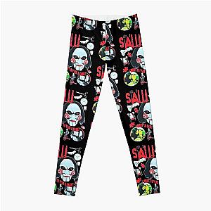 Vintage Saw Horror Leggings