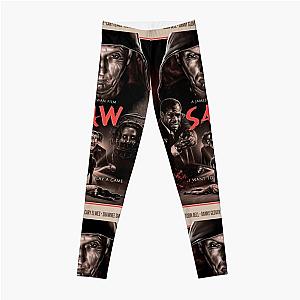 Saw (2004) Custom Poster Design Leggings