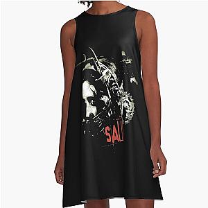 Vintage Saw Movie A-Line Dress