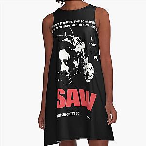 Vintage Saw 2004 movie promo A-Line Dress