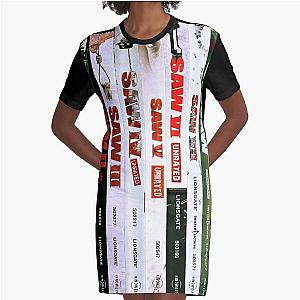 SAW Movie Graphic T-Shirt Dress