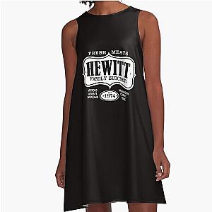 Texas Chainsaw Family Butcher White A-Line Dress