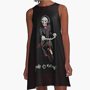 Saw - I want to play a game A-Line Dress