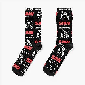 Vintage Saw 2004 movie promo Socks