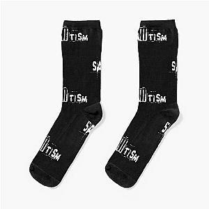 SAWtism saw movie autism Socks