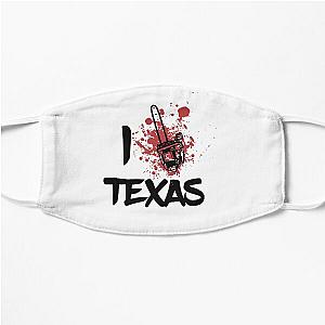 I LOVE TEXAS CHAINSAW - BLACK AND WHITE Flat Mask