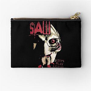 Saw X Horror Movie Lets Play A Game Zipper Pouch