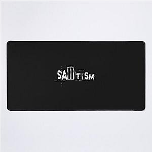 SAWtism saw movie autism Desk Mat