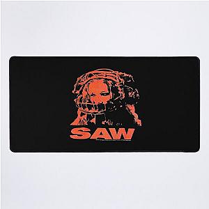 Saw Movie Bear Trap  Desk Mat