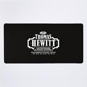 Texas Chainsaw Leatherware Tribute White Desk Mat