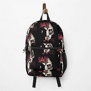 Saw X Horror Movie Lets Play A Game Backpack