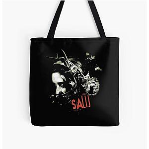 Vintage Saw Movie All Over Print Tote Bag