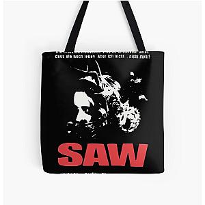 Vintage Saw 2004 movie promo All Over Print Tote Bag