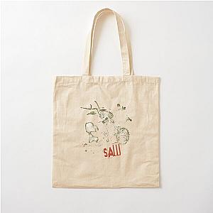 Saw Horror Movie Retro  Cotton Tote Bag