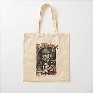 Saw Jigsaw Horror Movie Cotton Tote Bag