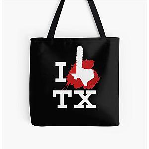 I CHAINSAW TX All Over Print Tote Bag