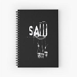 SAW 3 2006 teeth design Spiral Notebook