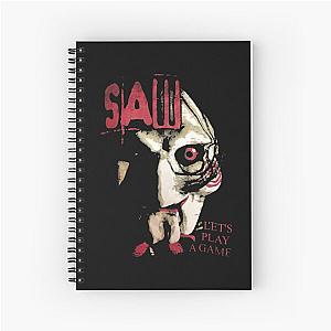 Saw X Horror Movie Lets Play A Game Spiral Notebook