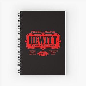 Texas Chainsaw Family Butcher Tribute Spiral Notebook