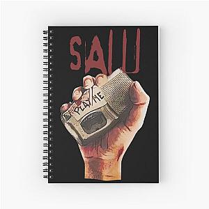 Saw Movie Soft Spiral Notebook