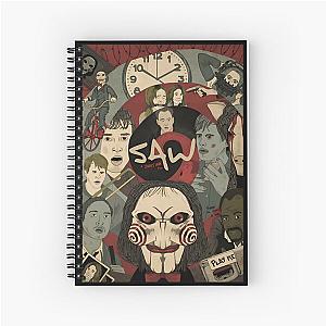 Saw movie Spiral Notebook