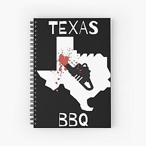 Texas BBQ halloween horror chainsaw design Spiral Notebook