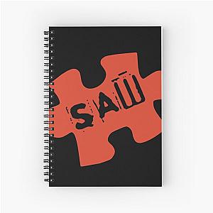 Saw Spiral Jigsaw Puzzle Logo Spiral Notebook