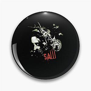 Saw Horror Movie Retro  Pin