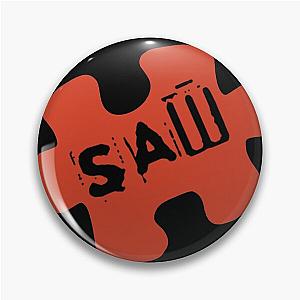 Saw Spiral Jigsaw Puzzle Logo Pin