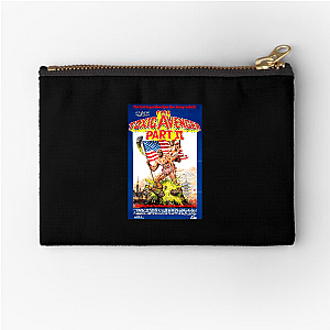 The Toxic Avenger Mop Wielding Mutant The Toxic Avenger Zipper Pouches