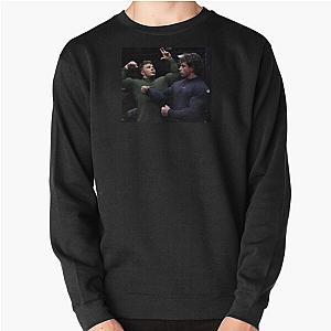 Tren Twins gym design for the gym Pullover Sweatshirt