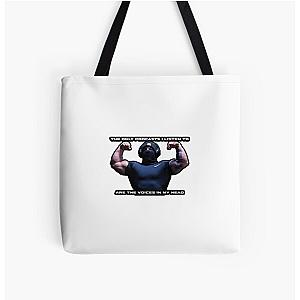 Twin Voices All Over Print Tote Bag