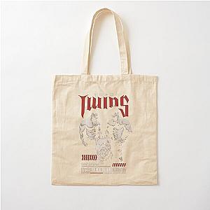 Tren Twins Cotton Tote Bag