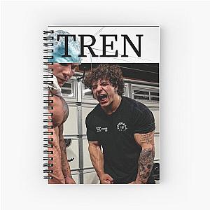 In Tren We Trust - Twin Spiral Notebook