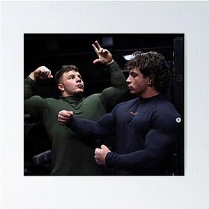 Tren Twins gym design for the gym Poster