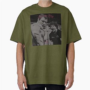 Size Is the Prize - Gym Motivation (Twin) Oversized T-Shirt