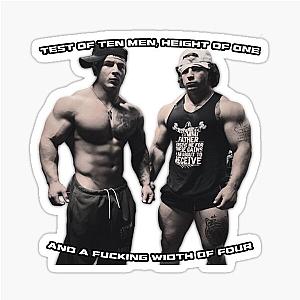 Twins Test of Ten Sticker