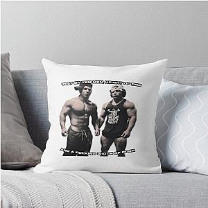 Twin Test Throw Pillow