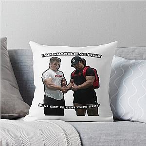 TREN TWINS ANABOLIC Throw Pillow