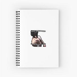 TREN TWINS NICE ARGUMENT Spiral Notebook