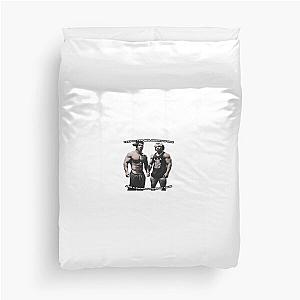 TREN TWINS TEST OF TEN Duvet Cover