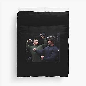 Tren Twins gym design, gymtok (tiktok) for the gym. Duvet Cover