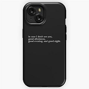 The Truman Show Logo Cheap Tee Logo Funny Cools black iPhone Tough Case