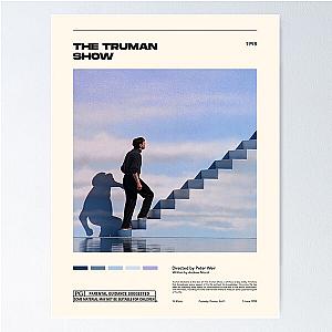 The Truman Show  Classicult Prints  Vintage Retro Art Print  Minimalist Poster  Home Decor Poster