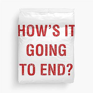 How's It Going To End? - The Truman Show Duvet Cover