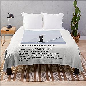 The Truman Show Minimalist Poster Throw Blanket