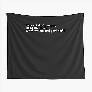 The Truman Show Logo Cheap Tee Logo Funny Cools black Tapestry