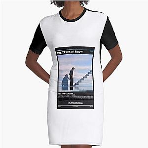 Movie The Truman Show Poster Graphic T-Shirt Dress