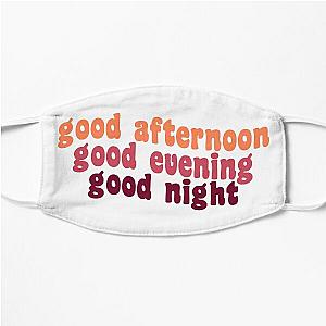 the truman show quote Flat Mask